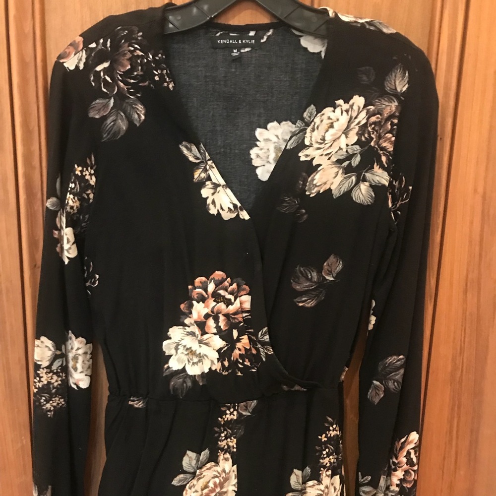 Kendall and Kylie floral romper